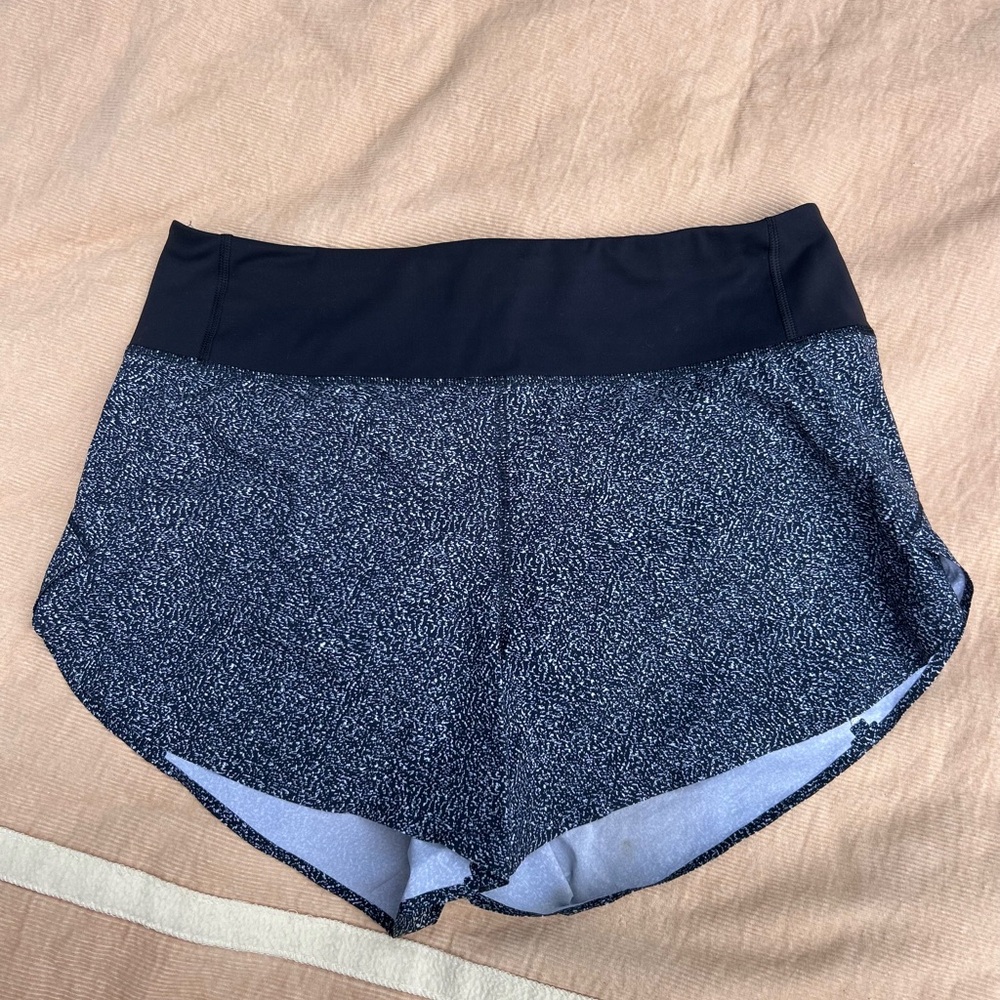 Athleta Black and Gray Athletic Shorts